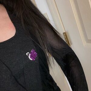 Donna Karan Gray Knit Top